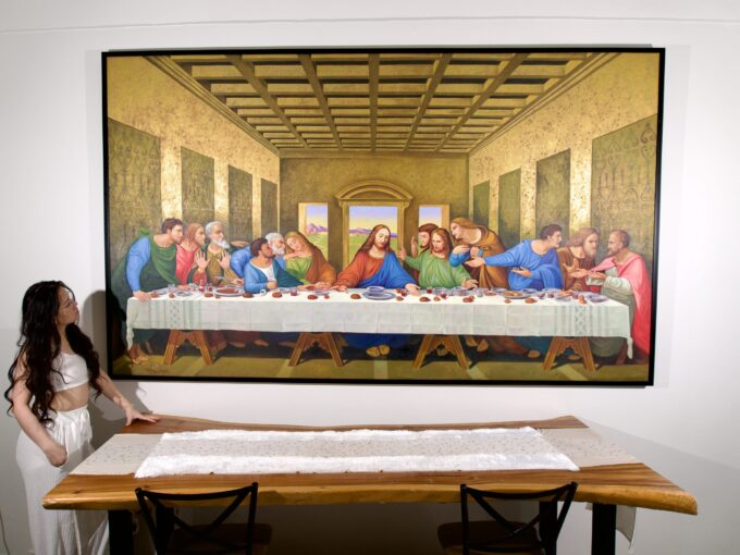 A Última Ceia (Leonardo Da Vinci) – 270 X 160 CM Art Gallery Alpha House Gallery