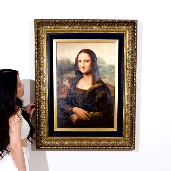 Mona Lisa – 40 X 60 cm Art Gallery Alpha House Gallery