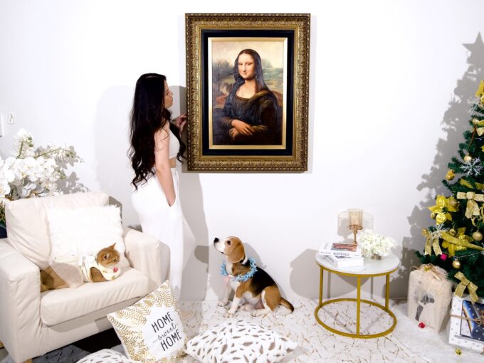 Mona Lisa – 40 X 60 cm Art Gallery Alpha House Gallery 2