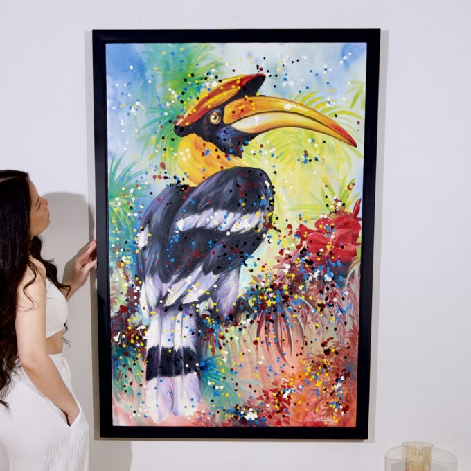 Arte pop do tucano – 80 X 120 cm Art Gallery Alpha House Gallery