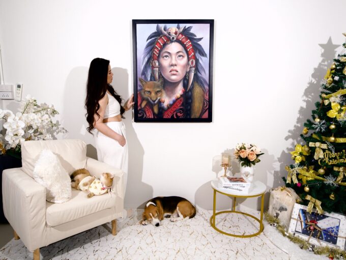 Madame Lisa – 70 X 90 cm Art Gallery Alpha House Gallery 2