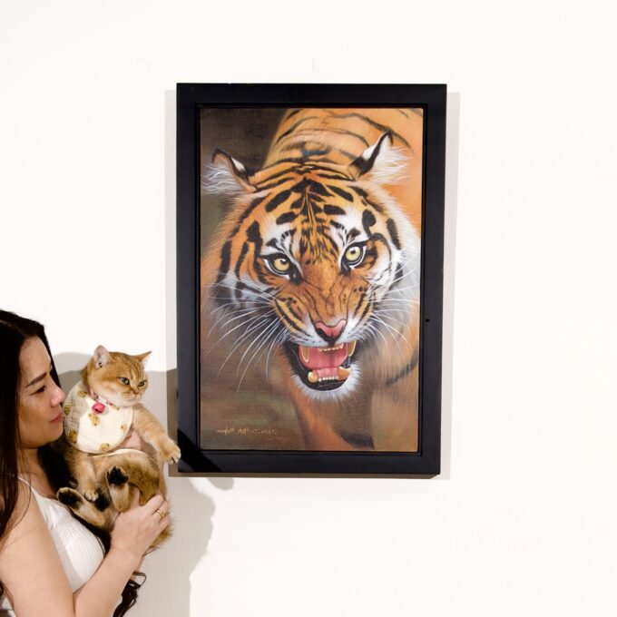 O Poder do Tigre – 40 X 60 cm Art Gallery Alpha House Gallery